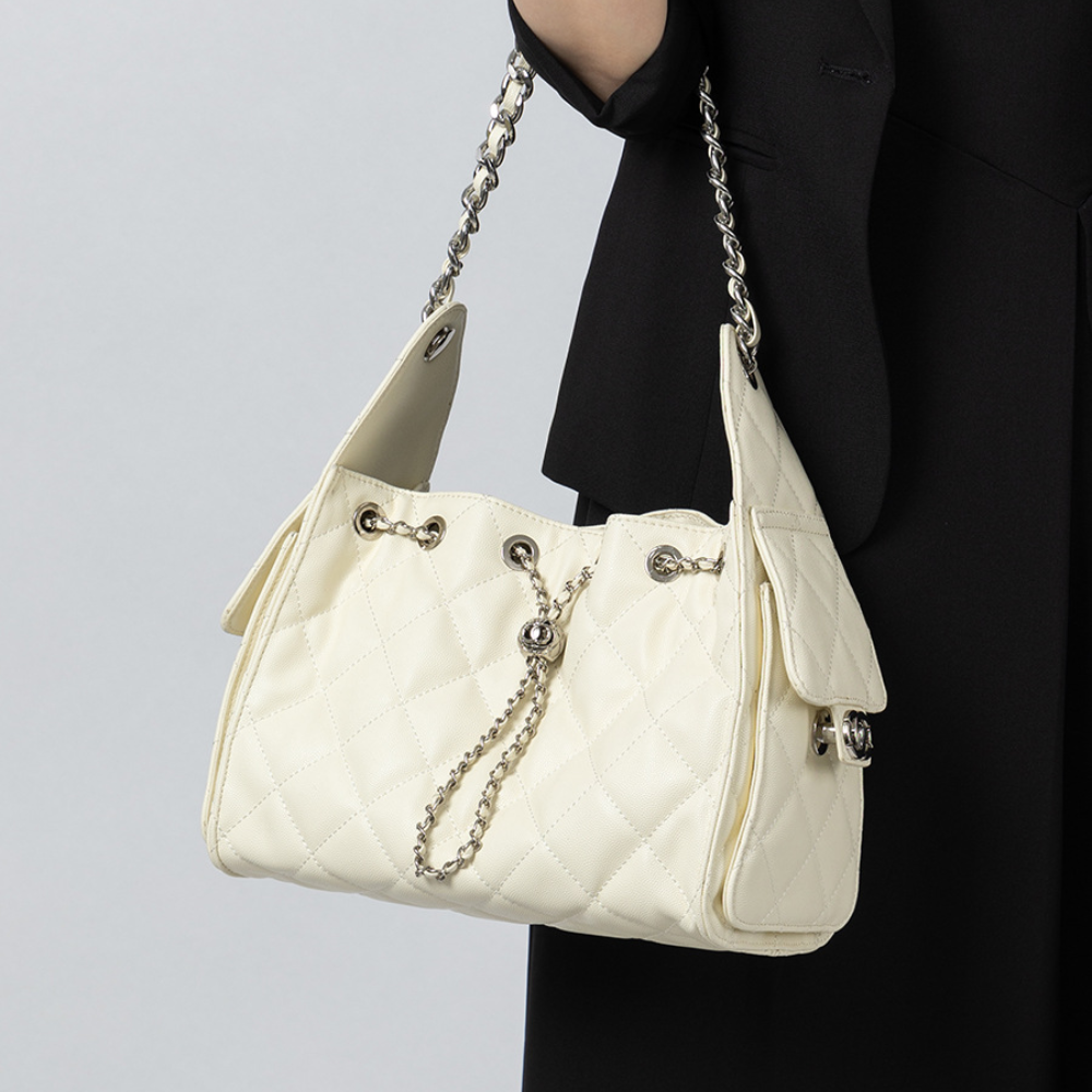Éliana leather chain bag