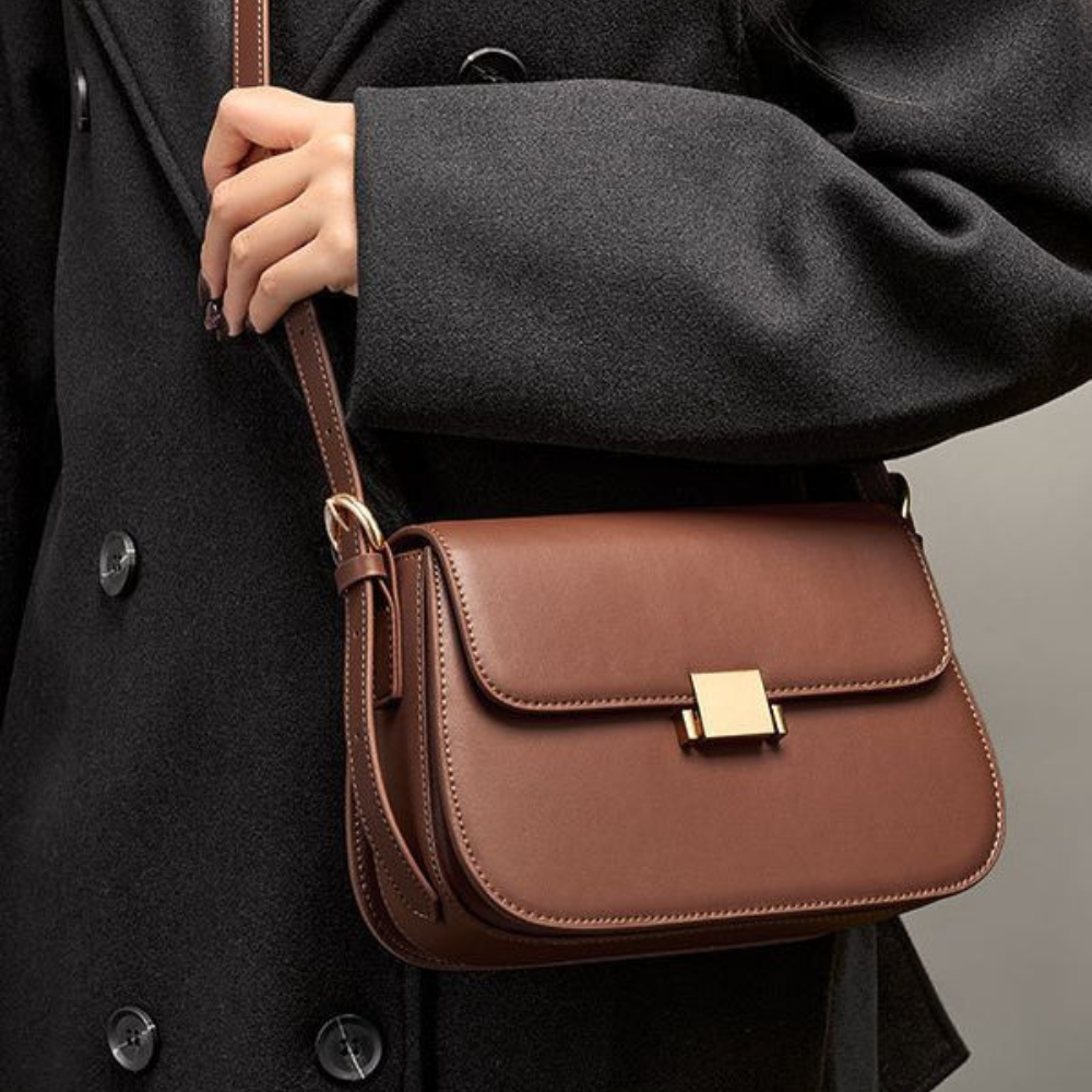 Maison leather bag