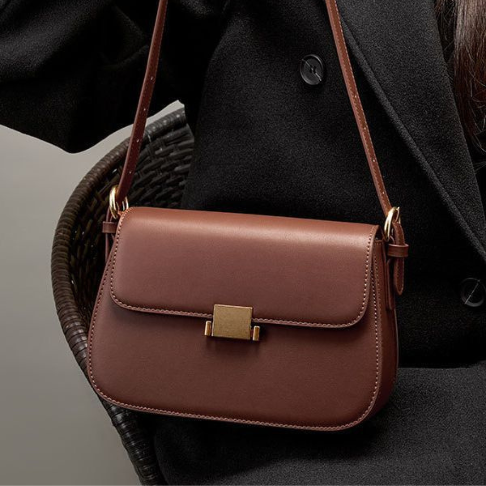 Maison leather bag