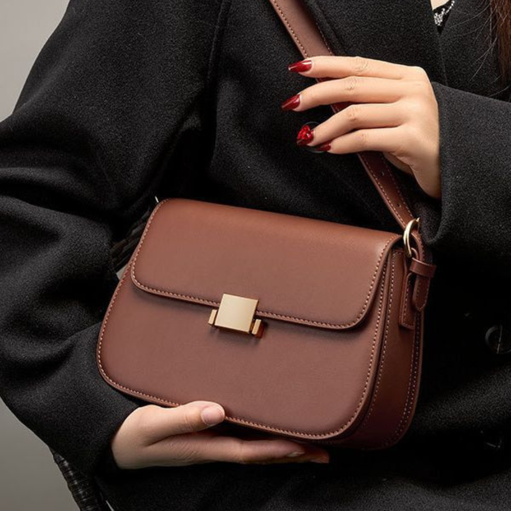 Maison leather bag